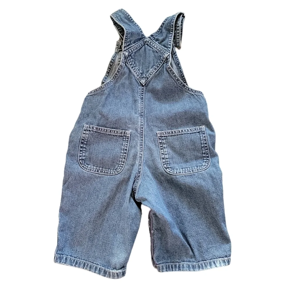 Genuine Kids from OshKosh size 12 months denim overalls